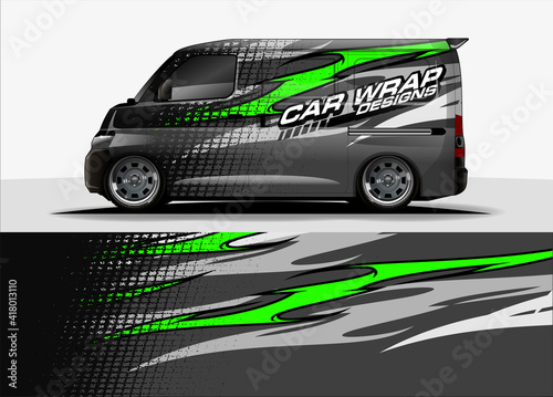 car graphic background vector. abstract lines concept  for truck and vehicles graphics vinyl wrap 
