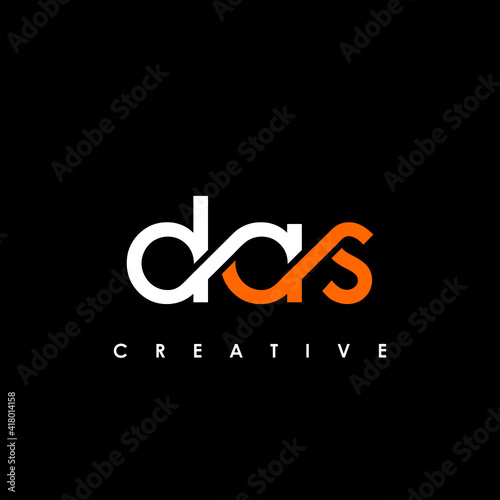 DAS Letter Initial Logo Design Template Vector Illustration photo