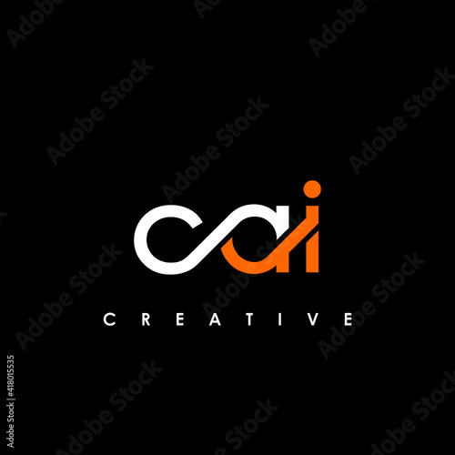 CAI Letter Initial Logo Design Template Vector Illustration