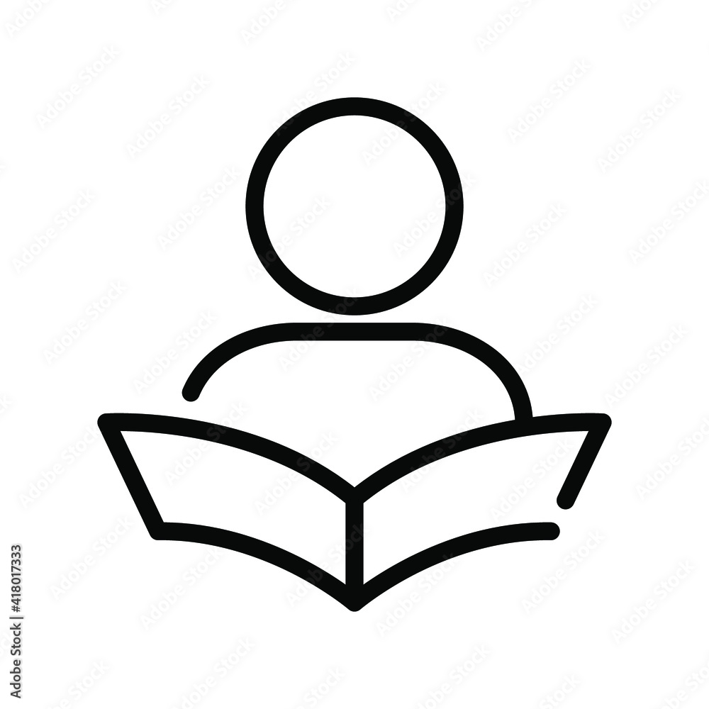 Illustration Vector graphic of study icon Illustration Vector graphic of study icon