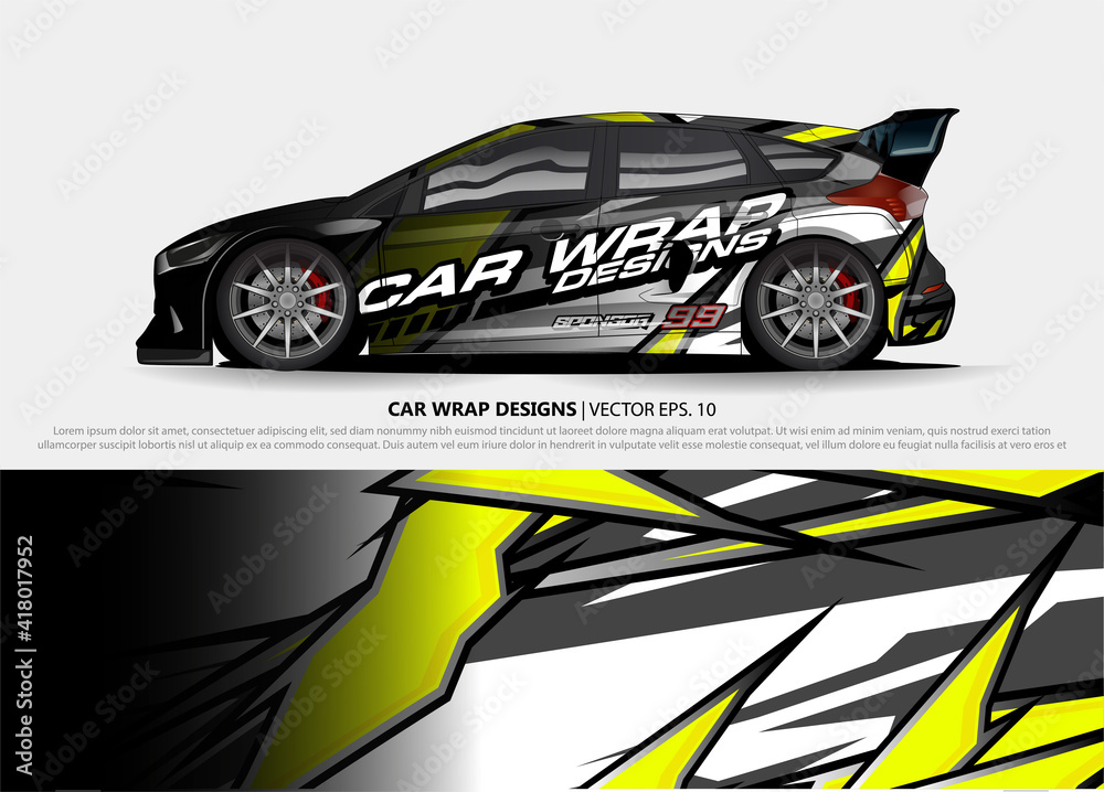 car wrap design. simple lines with abstract background vector concept for vehicle vinyl wrap and automotive decal livery
car wrap design. simple lines with abstract background vector concept for vehicle vinyl wrap and automotive decal livery