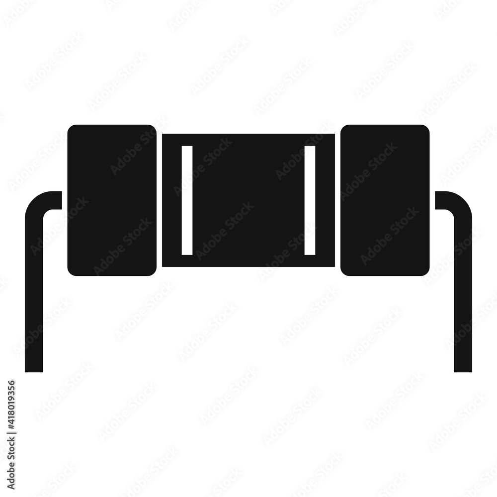 Radio transistor icon. Simple illustration of radio transistor vector icon for web design isolated on white background Radio transistor icon. Simple illustration of radio transistor vector icon for web design isolated on white background