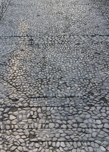 Surface of a flat road.