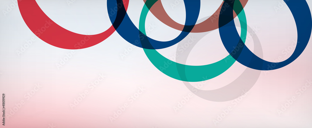 Ring geometric shapes, o letter repetition wallpaper. Abstract background for business or technology presentations, internet posters or web brochure covers Ring geometric shapes, o letter repetition wallpaper. Abstract background for business or technology presentations, internet posters or web brochure covers