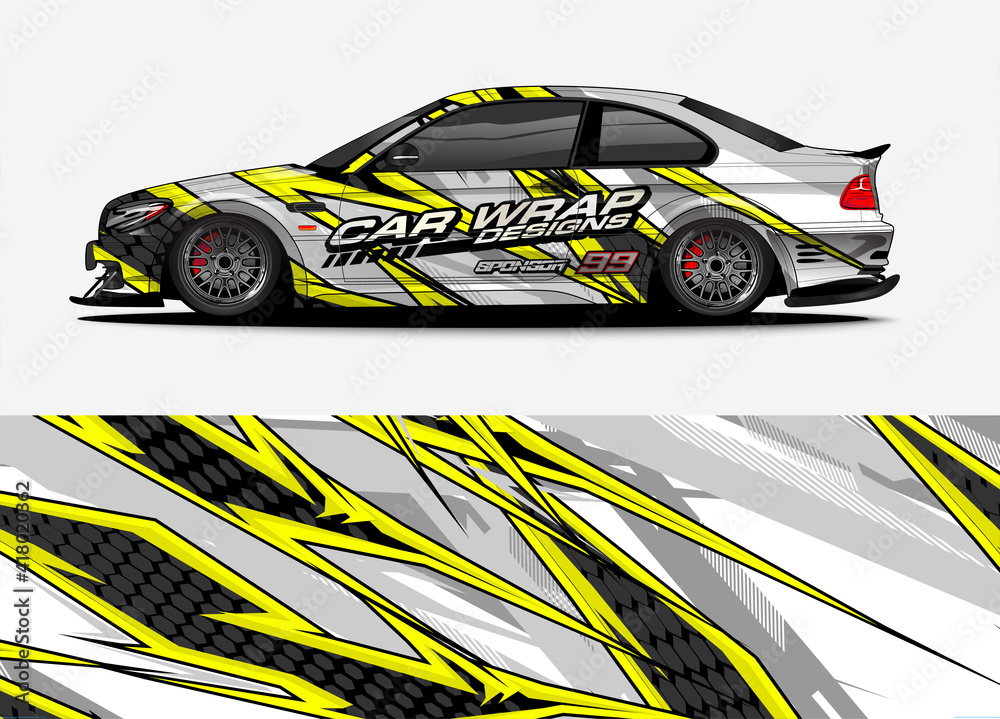 car wrap design. simple lines with abstract background vector concept for vehicle vinyl wrap and automotive decal livery
car wrap design. simple lines with abstract background vector concept for vehicle vinyl wrap and automotive decal livery