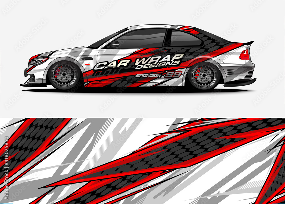 car wrap design. simple lines with abstract background vector concept for vehicle vinyl wrap and automotive decal livery
car wrap design. simple lines with abstract background vector concept for vehicle vinyl wrap and automotive decal livery