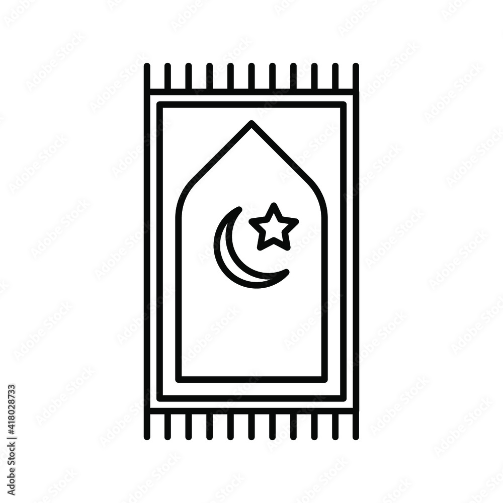 Pray carpet, islamic rug, arabic carpet for muslim prayer. Ramadan karem, eid al-fitr mubarak Pray carpet, islamic rug, arabic carpet for muslim prayer. Ramadan karem, eid al-fitr mubarak