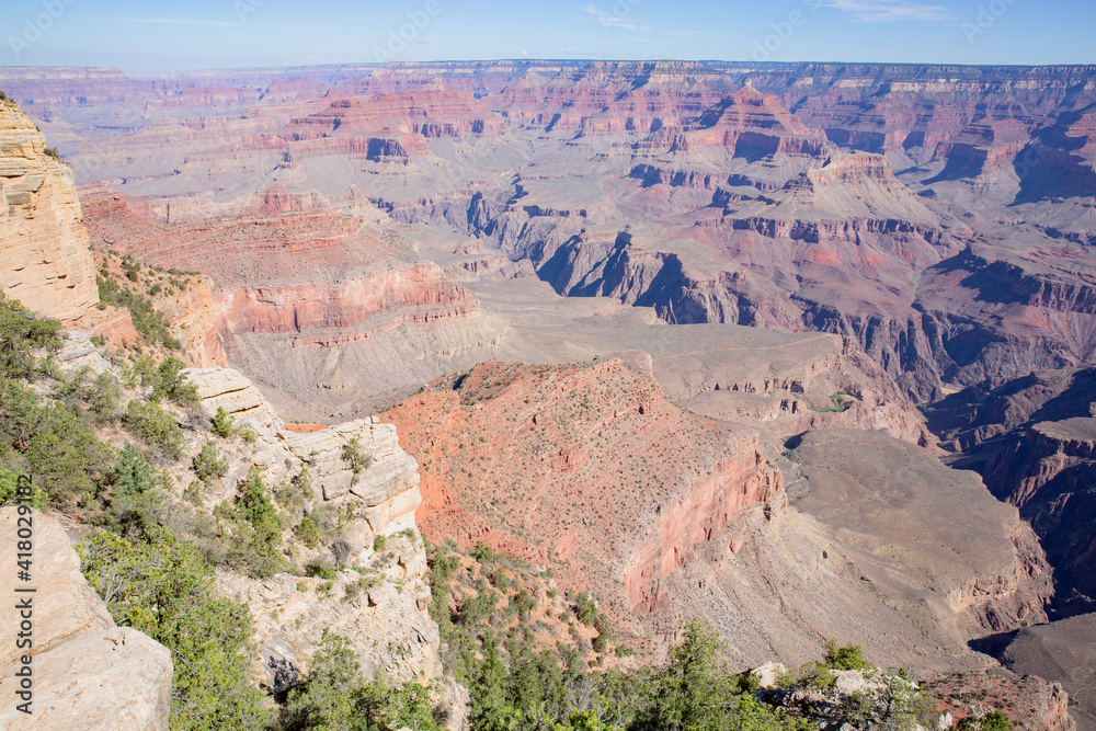 Grand Canyon National Park in Arizona, USA, view from south rim