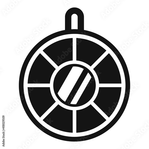 Boutique jeweler icon. Simple illustration of boutique jeweler vector icon for web design isolated on white background
