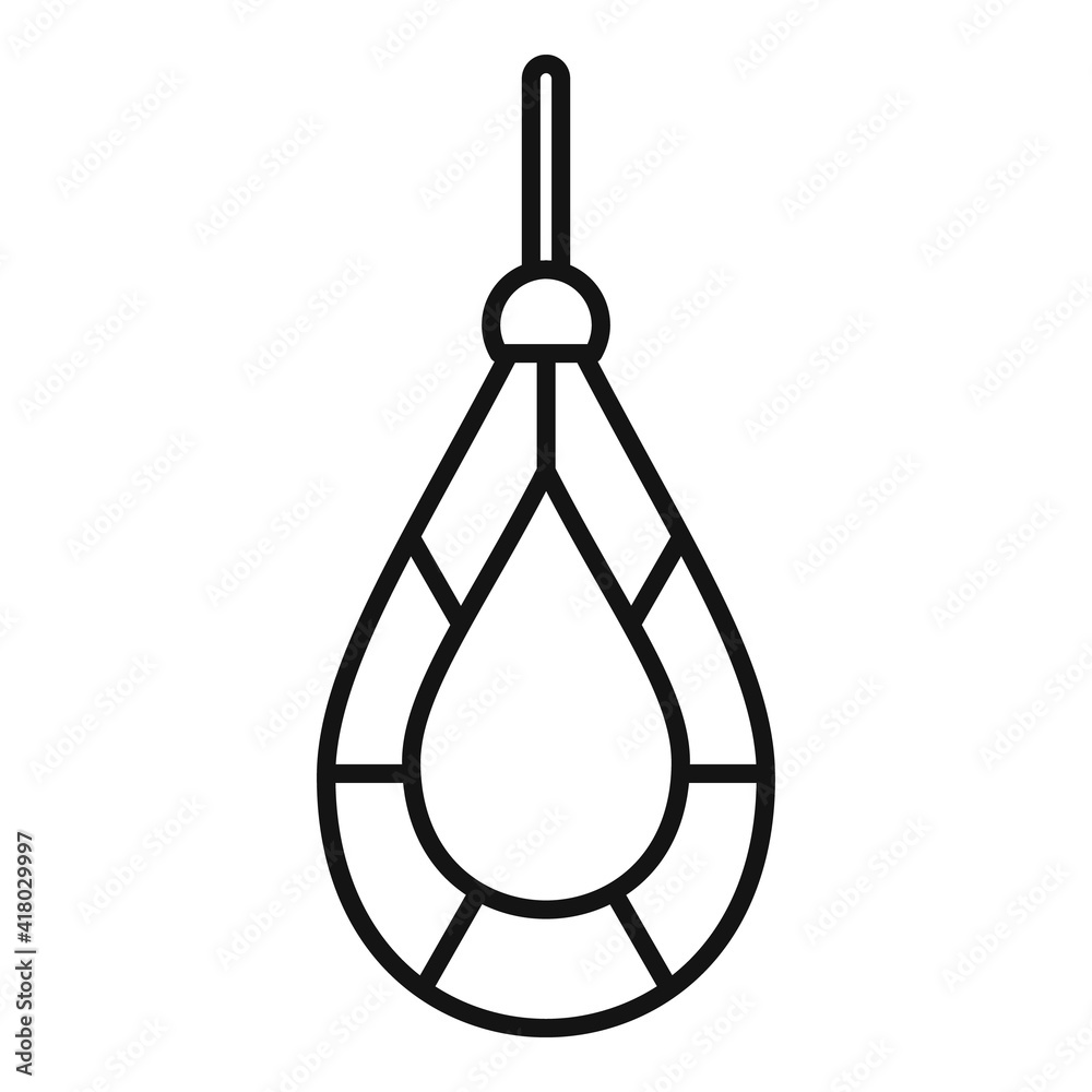 Gem earring icon. Outline gem earring vector icon for web design isolated on white background Gem earring icon. Outline gem earring vector icon for web design isolated on white background