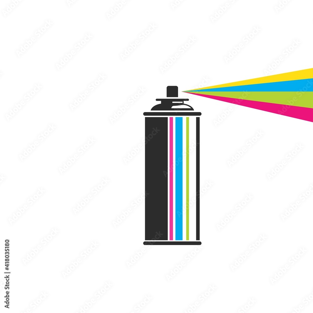 paint spray bottle icon vector illustration design template paint spray bottle icon vector illustration design template