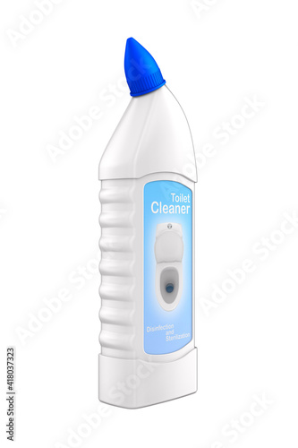 toilet bottle cleaner on wh...