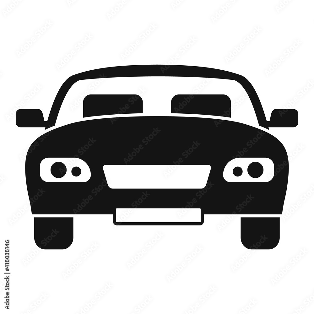 Auto icon. Simple illustration of auto vector icon for web design isolated on white background Auto icon. Simple illustration of auto vector icon for web design isolated on white background