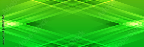 Modern green and yellow background with stripes