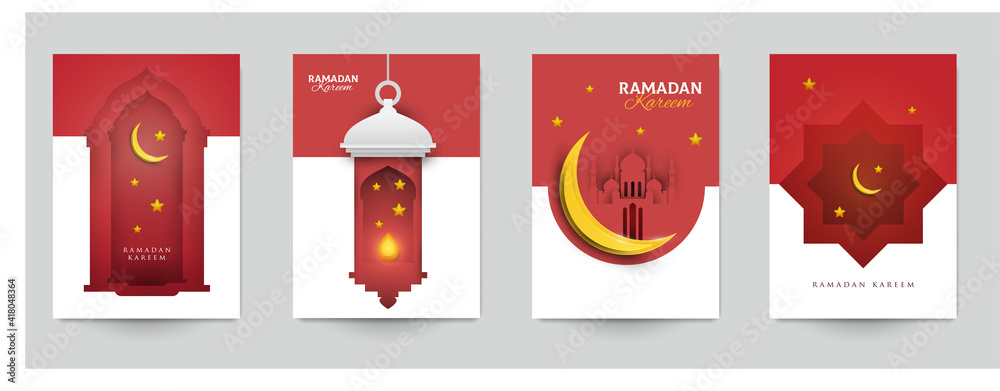Fotografie Ramadan kareem islamic beautiful design template