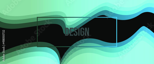 aquamarine background with gradations