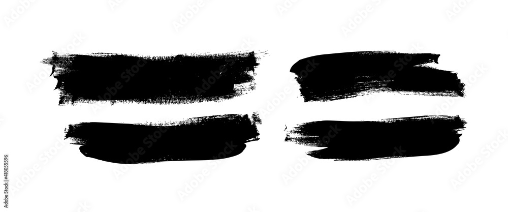 Paint drawing seamless pattern black and white smear. Hand drawn abstract illustration grunge elements. Vector abstract objects for design Paint drawing seamless pattern black and white smear. Hand drawn abstract illustration grunge elements. Vector abstract objects for design
