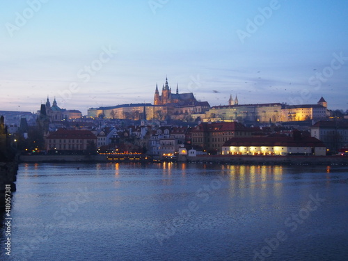 Landscape of the city of Prague