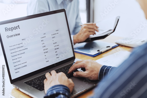 Wallpaper Mural business people working together. Meeting Ideas. Creative business Successful team. Torontodigital.ca