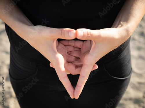Photography Uttarabodhi Mudra zur Mediatations Praxis