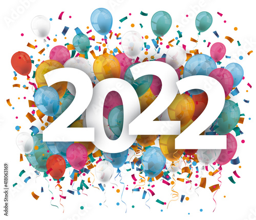 2022 Balloons Confetti