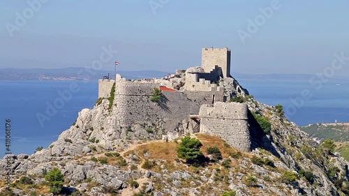 Omis fortress in Croatia