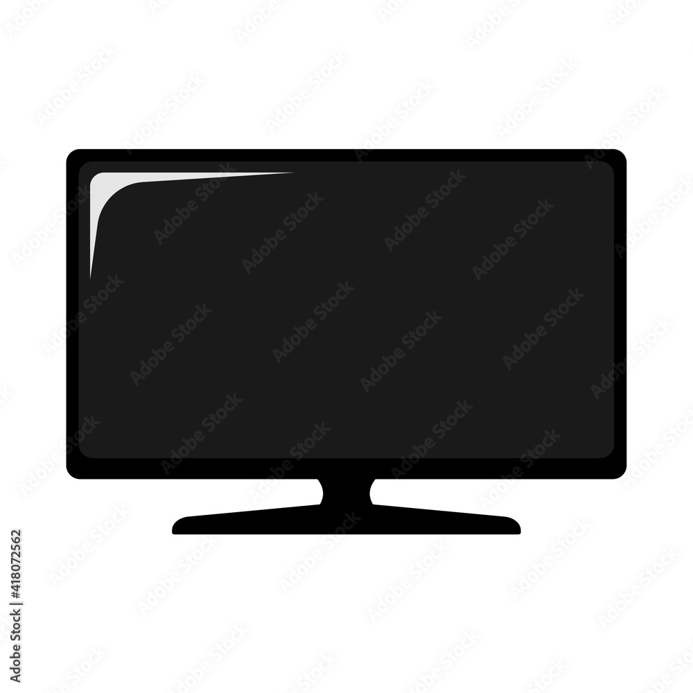 Television symbol, web and computer icon Television symbol, web and computer icon