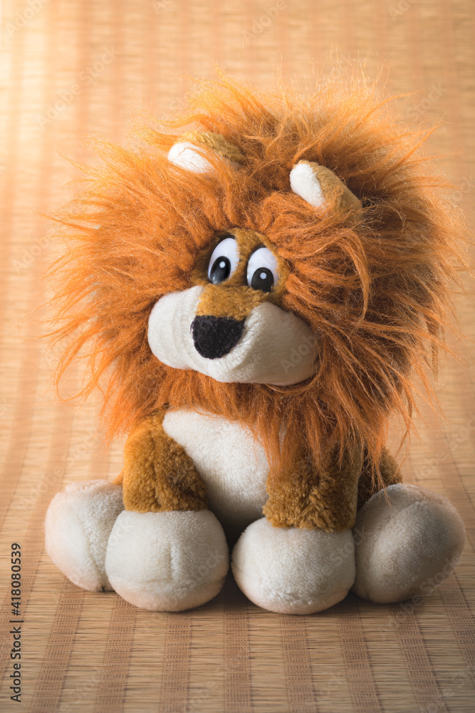 Soft toy lion cub. Soft toy lion cub.