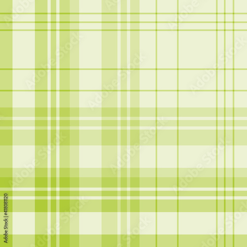 Seamless pattern in summer green colors for plaid, fabric, textile, clothes, tablecloth and other things. Vector image.