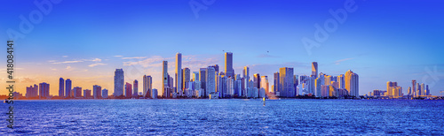 the skyline of miami, florida © frank peters
