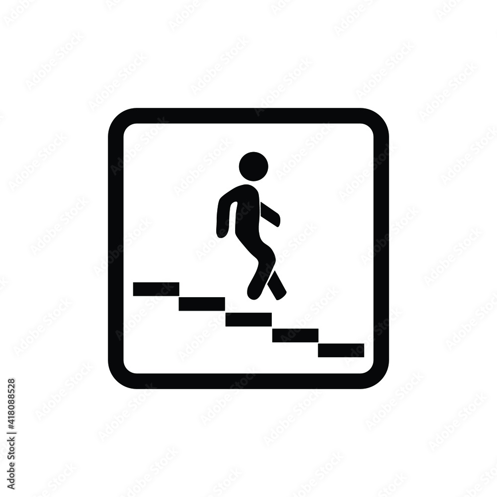 road traffic sign, crosswalk vector icon eps 10