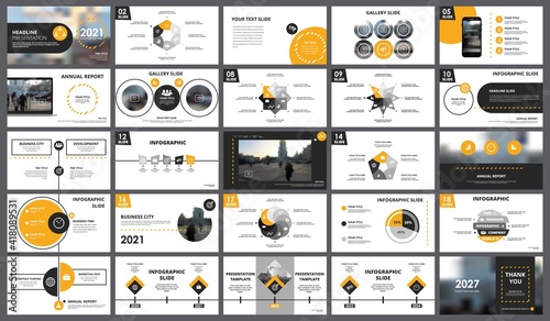 Abstract white, yellow slides. Brochure cover design. Fancy info banner frame. Creative set of infographic elements. Urban. Title sheet model set. Modern vector. Presentation templates, corporate.