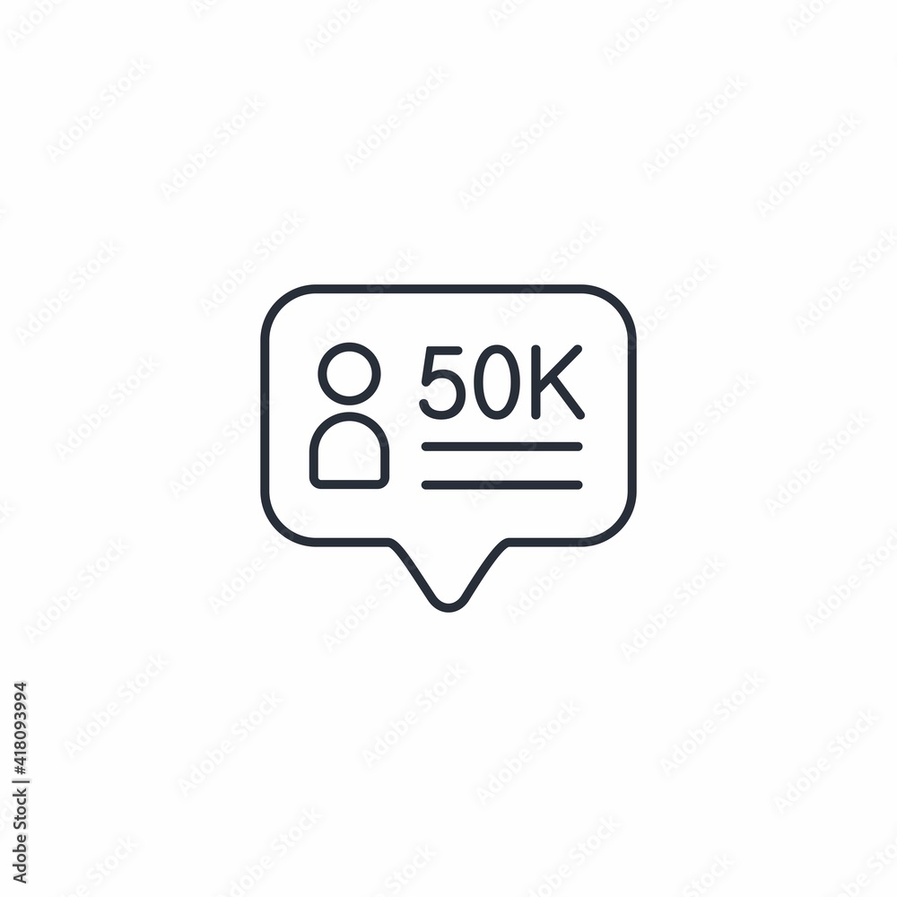 Text box, man silhouette, number. Concept for followers, social media, comments and fans, like. Vector icon isolated on white background. Text box, man silhouette, number. Concept for followers, social media, comments and fans, like. Vector icon isolated on white background.