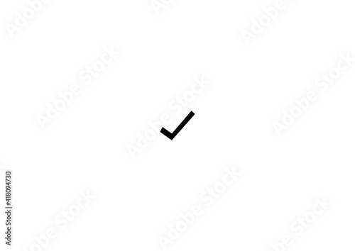 Symbol eines Haken