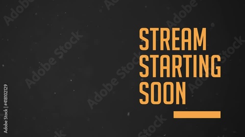 Livestream Gaming Screen Stream Starting Soon