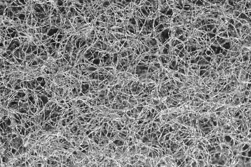 Background of black and white sponge texture - high resolution