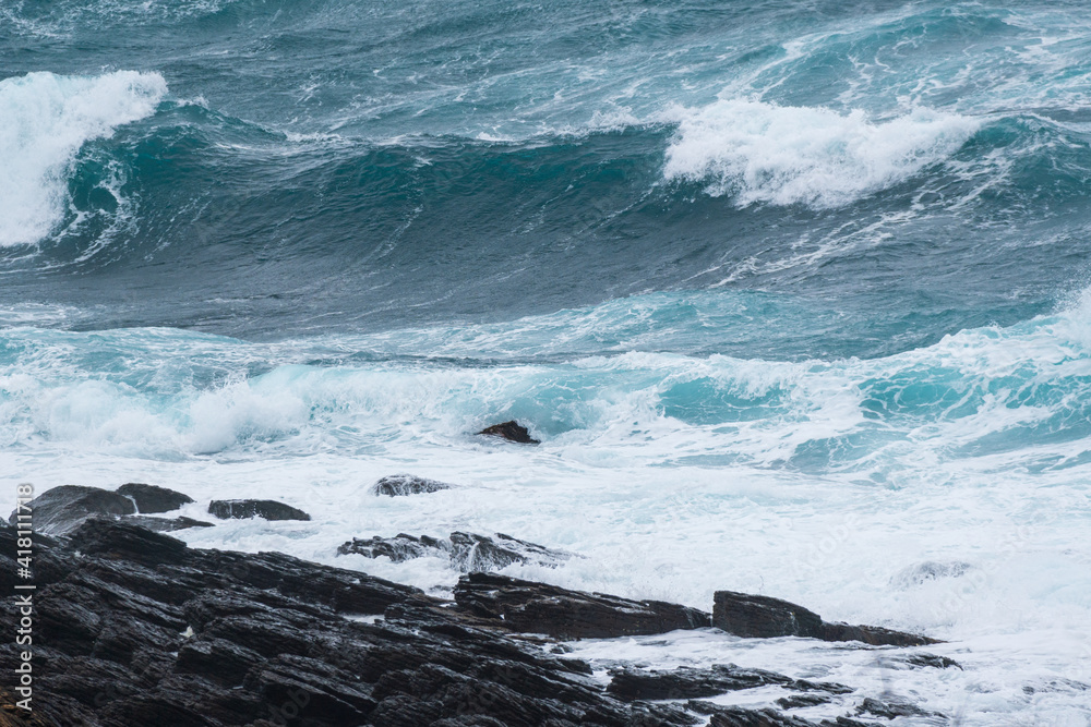 Fototapeta premium 角島 冬の日本海