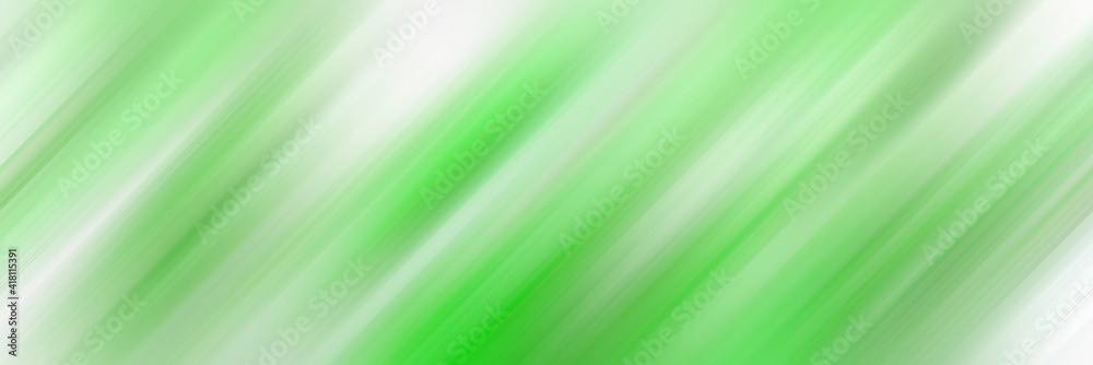 Obraz premium Color abstract striped diagonal green lines background.