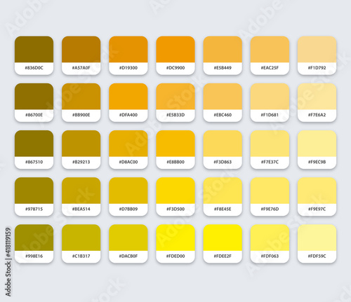 Brown Color Palette with Hex