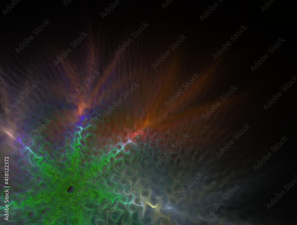 Imaginatory fractal background Image