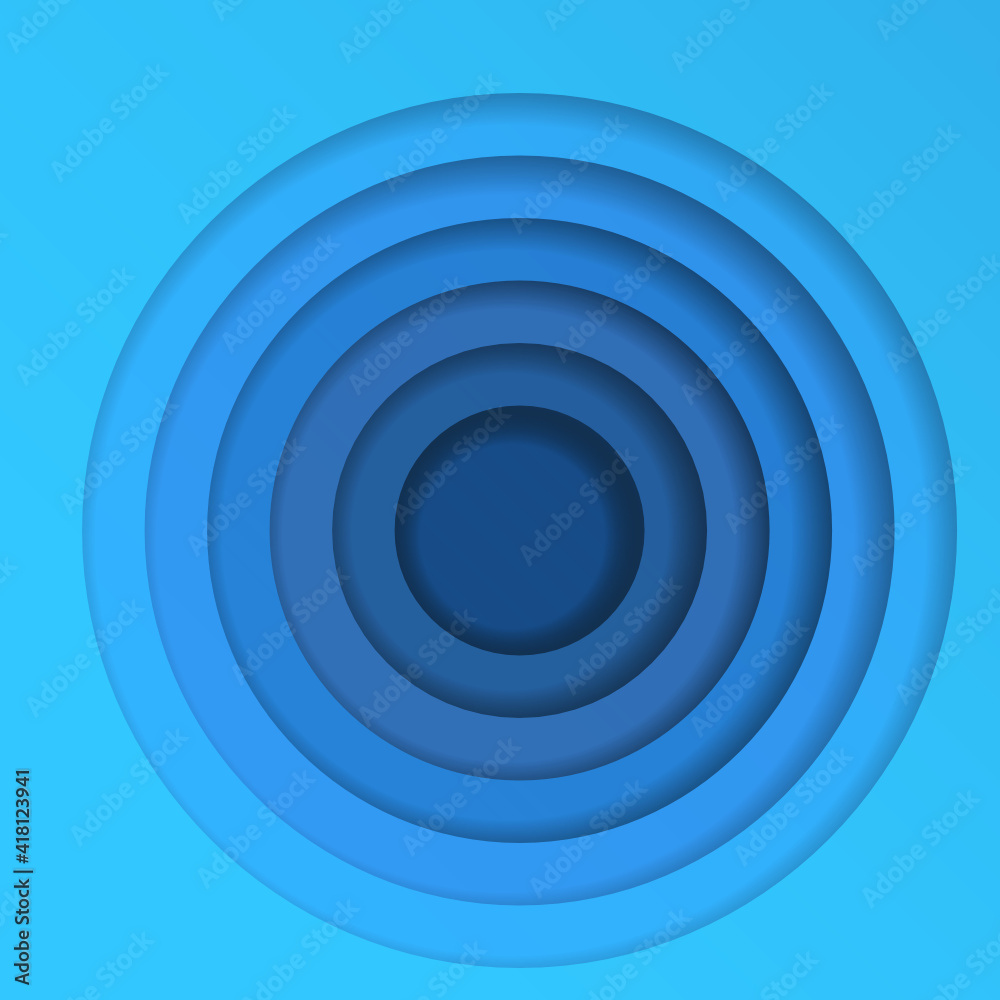 Obraz premium abstract background with blue circles