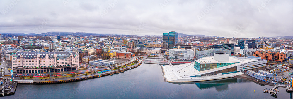 View of Oslo opera in Norway