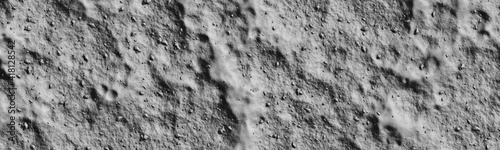 3d render illustration images of the lunar surface, panorama
