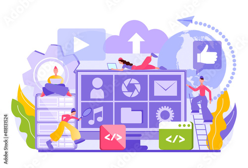 Application software concept