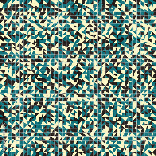 Abstract Geometric Pattern generative computational art illustration