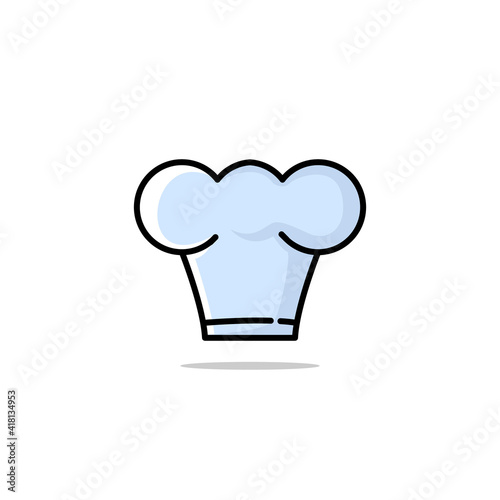 chef hat icon vector illustration design