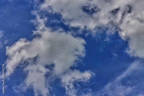 Blue sky with clouds © Наталья Стукалова