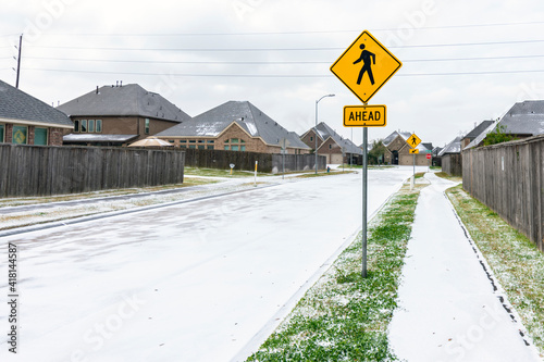 Houston, Texas snow storm! 02-2021!