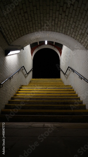 Underpass stairs