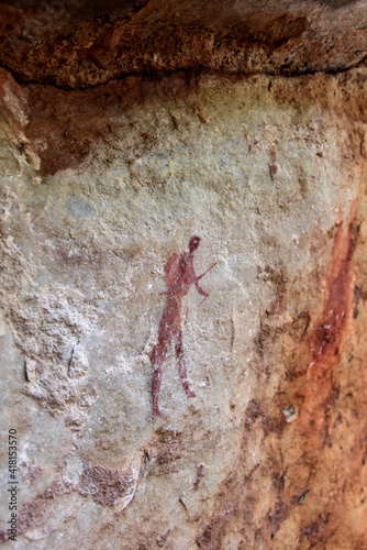 The Cederberg is full of ancient San rock paintings telling their story